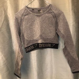 Gymshark long sleeve crop top